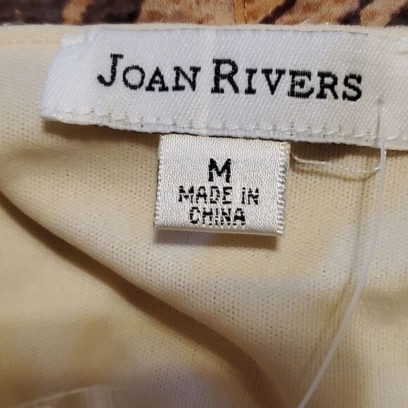 JOAN RIVERS SEQUINNSWIRL STRETCH SHRUG M - Picture 4 of 5